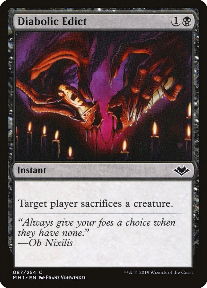 Diabolic Edict | Local Legends