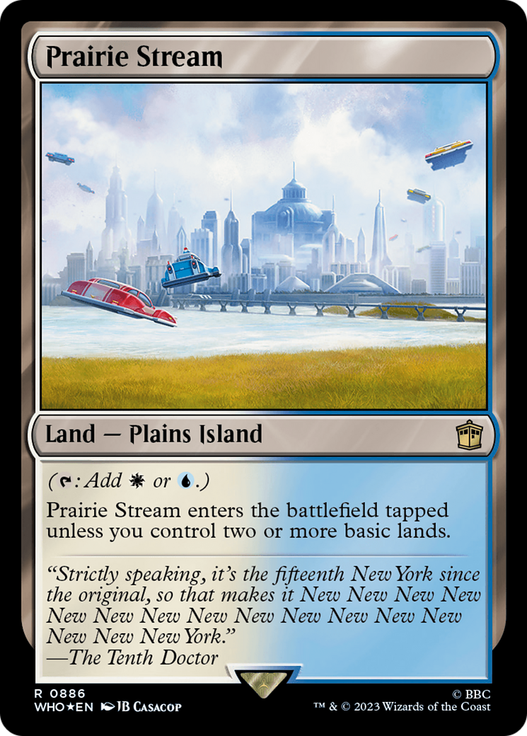 Prairie Stream (Surge Foil) [Doctor Who] | Local Legends