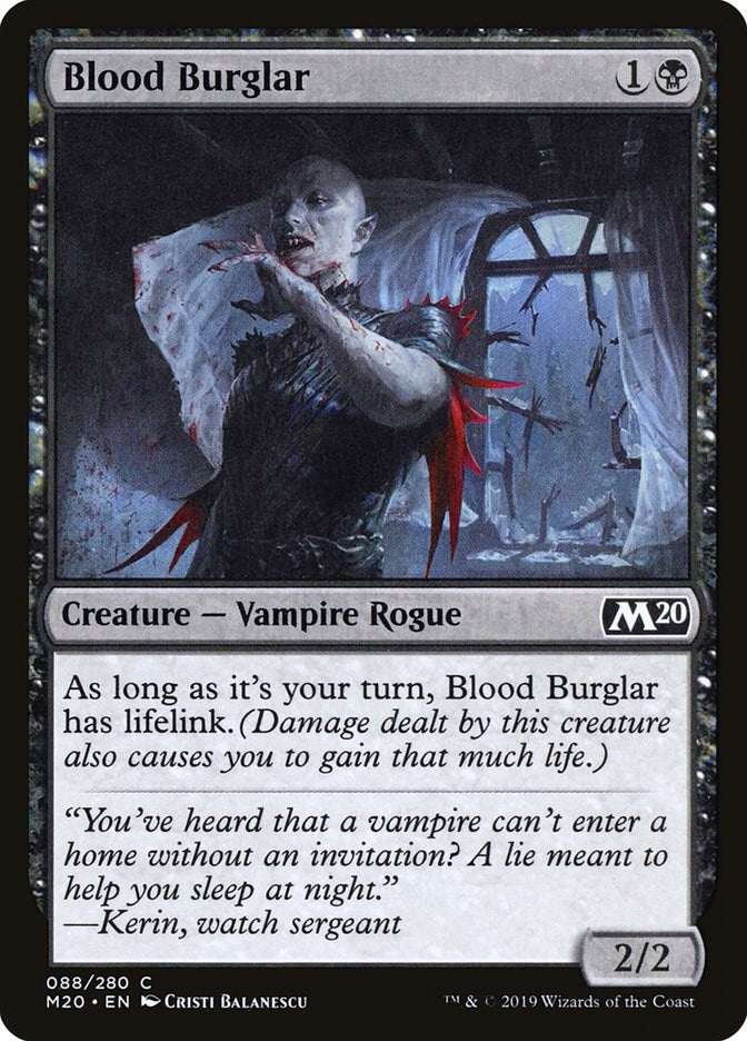 Blood Burglar | Local Legends