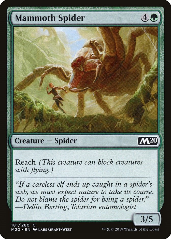 Mammoth Spider | Local Legends