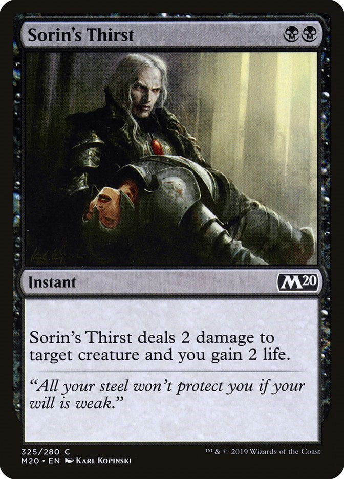 Sorin's Thirst | Local Legends