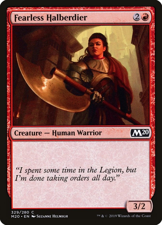 Fearless Halberdier | Local Legends