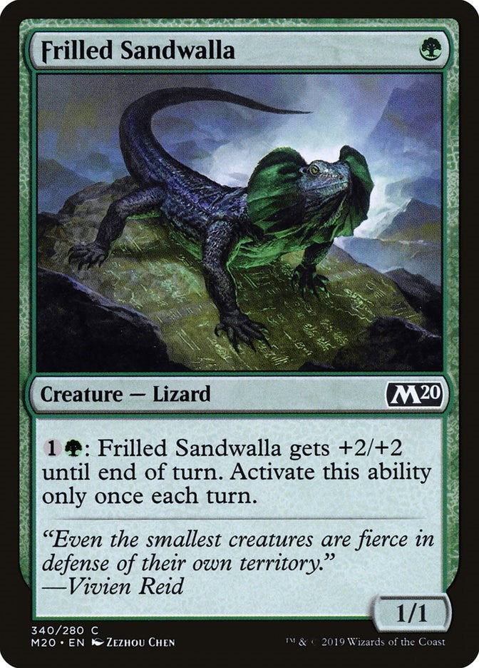 Frilled Sandwalla | Local Legends