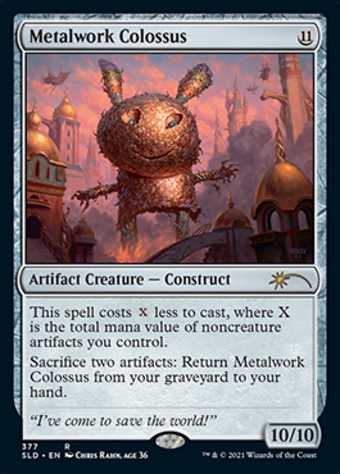 Metalwork Colossus (377) [Secret Lair Drop Series] | Local Legends