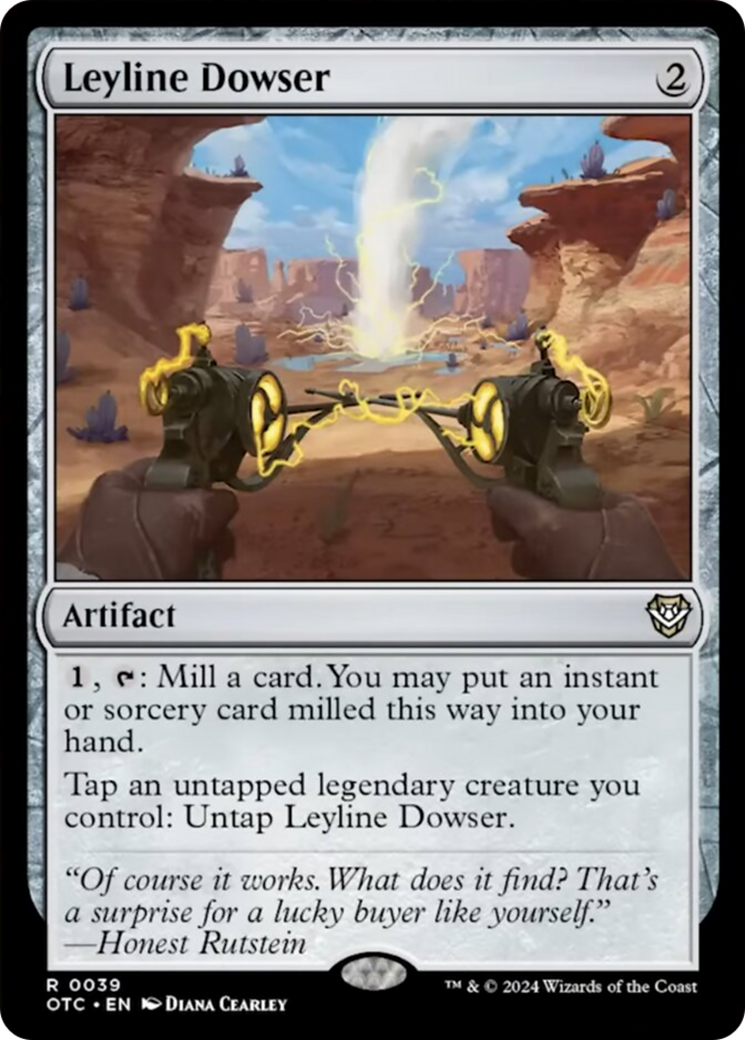 Leyline Dowser [Outlaws of Thunder Junction Commander] | Local Legends