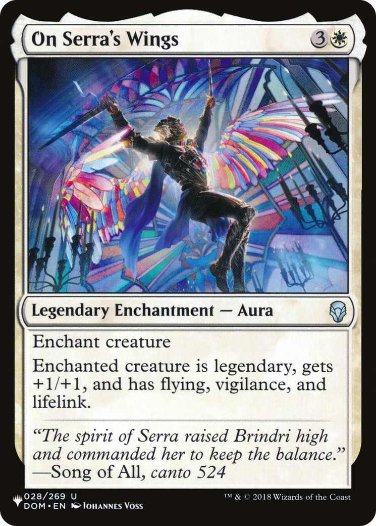 On Serra's Wings [The List] | Local Legends