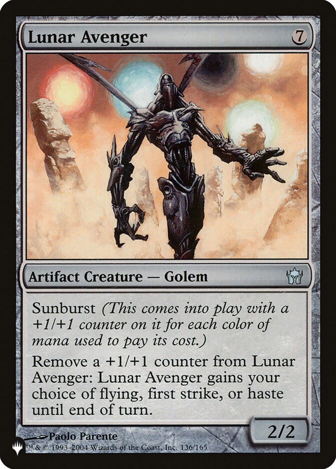 Lunar Avenger [The List] | Local Legends