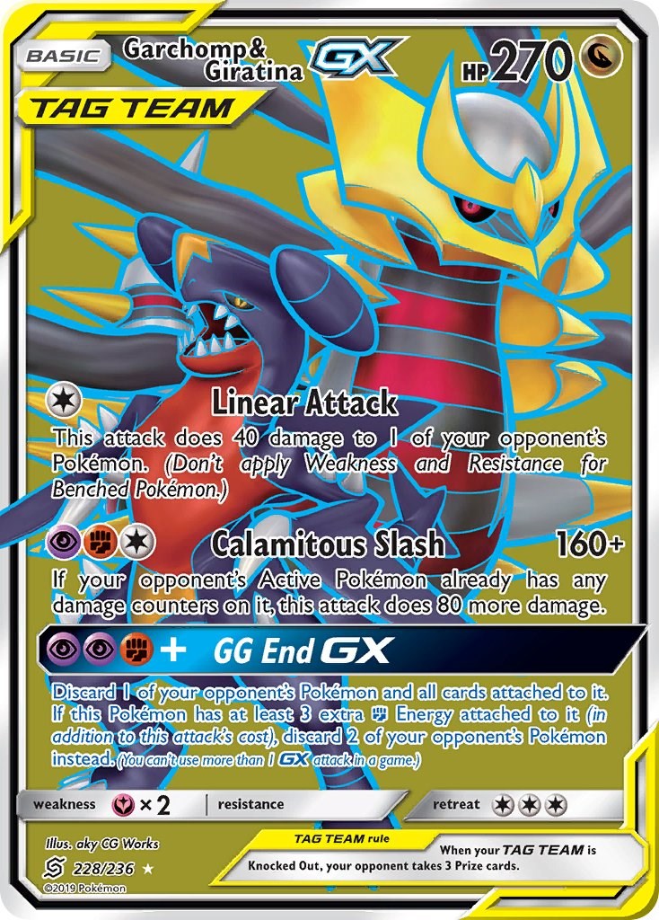 Garchomp & Giratina GX (Full Art) | Local Legends