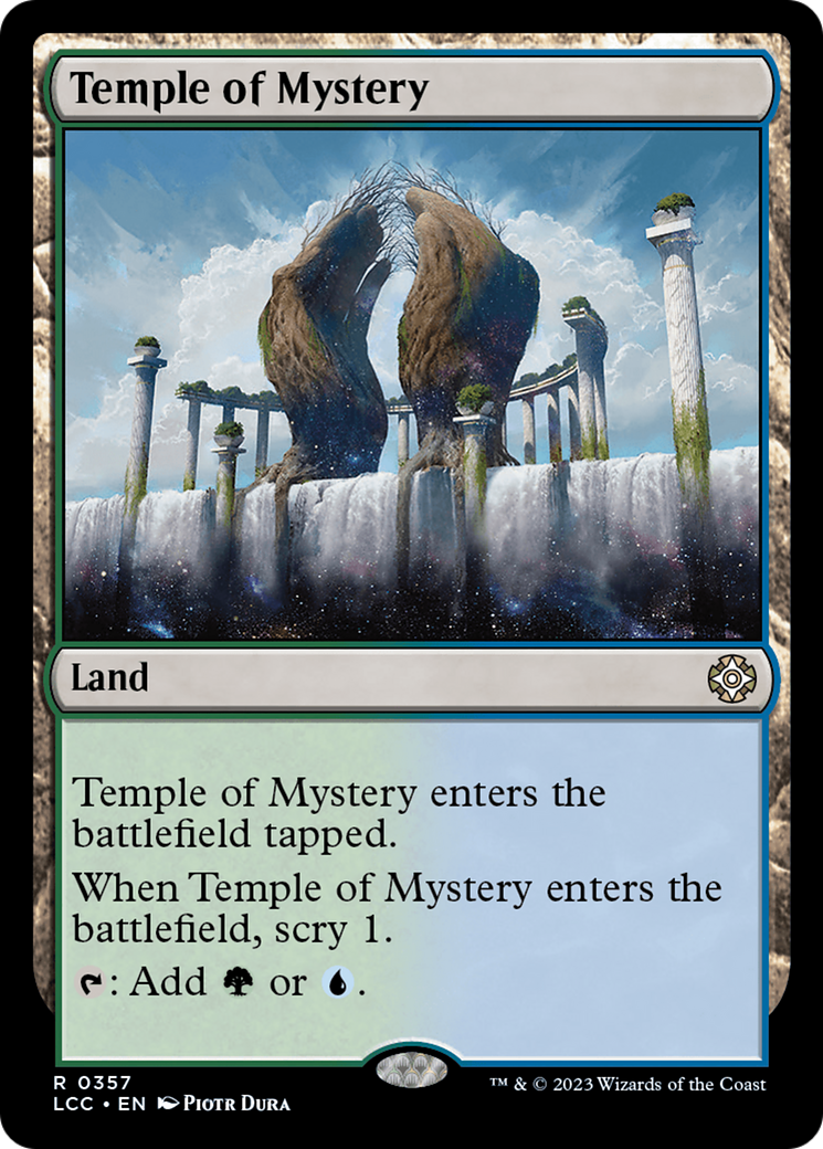 Temple of Mystery [The Lost Caverns of Ixalan Commander] | Local Legends