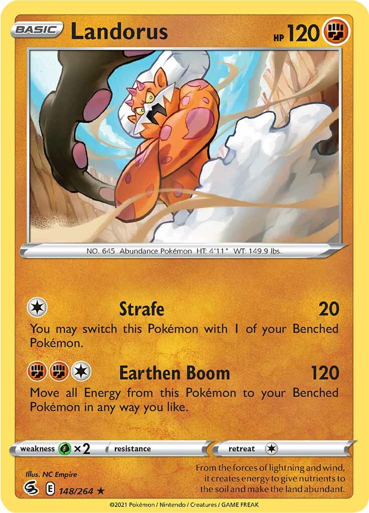 Landorus (148/264) [Sword & Shield: Fusion Strike] | Local Legends