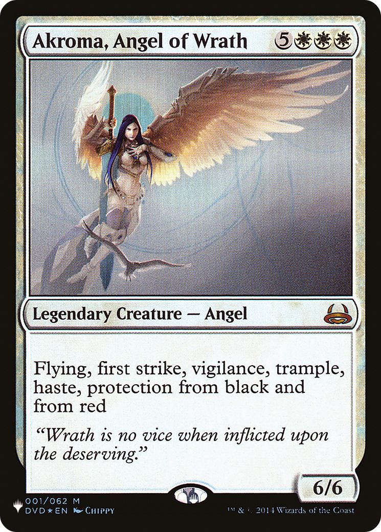 Akroma, Angel of Wrath [The List Reprints] | Golgari Games