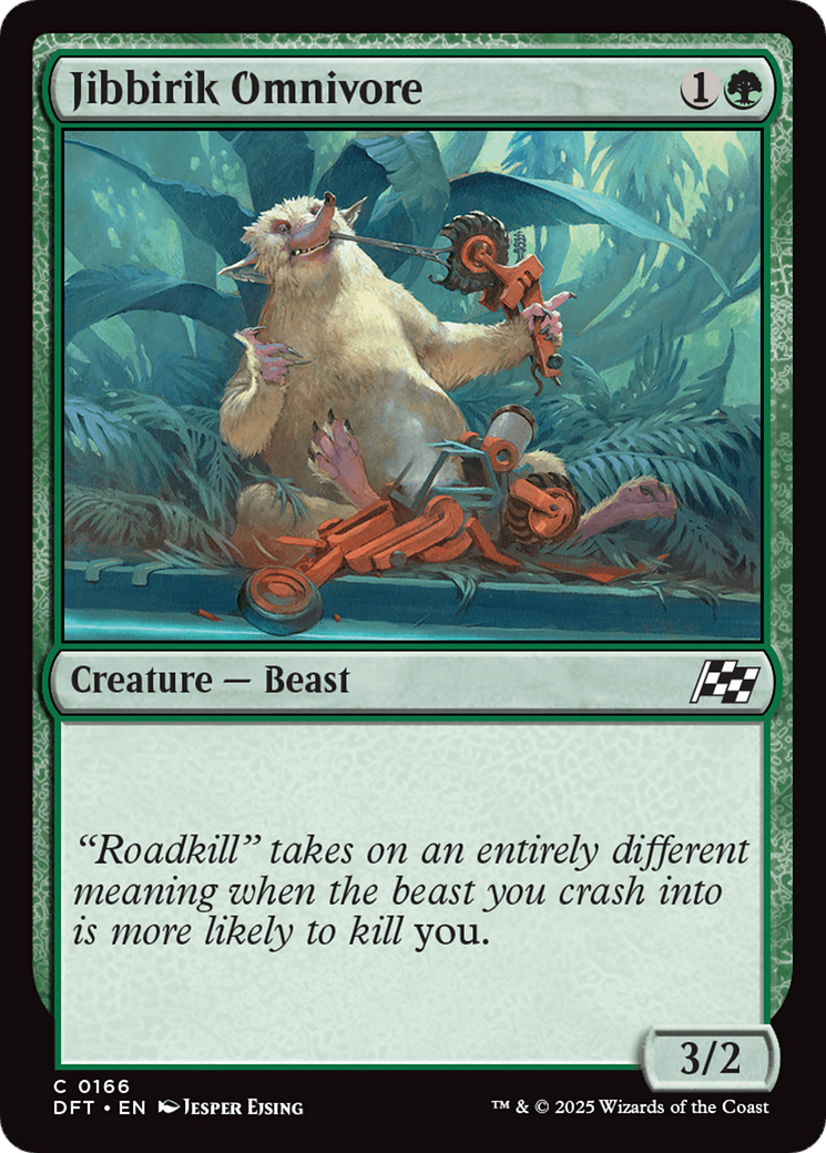 Jibbirik Omnivore [Aetherdrift] | Local Legends