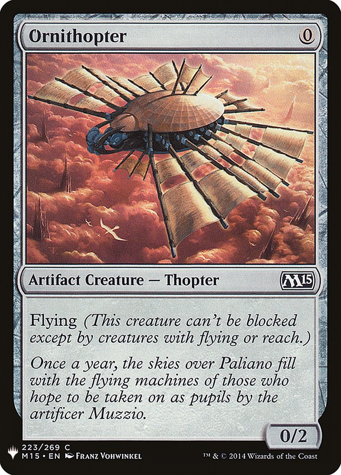 Ornithopter [Mystery Booster] | Local Legends