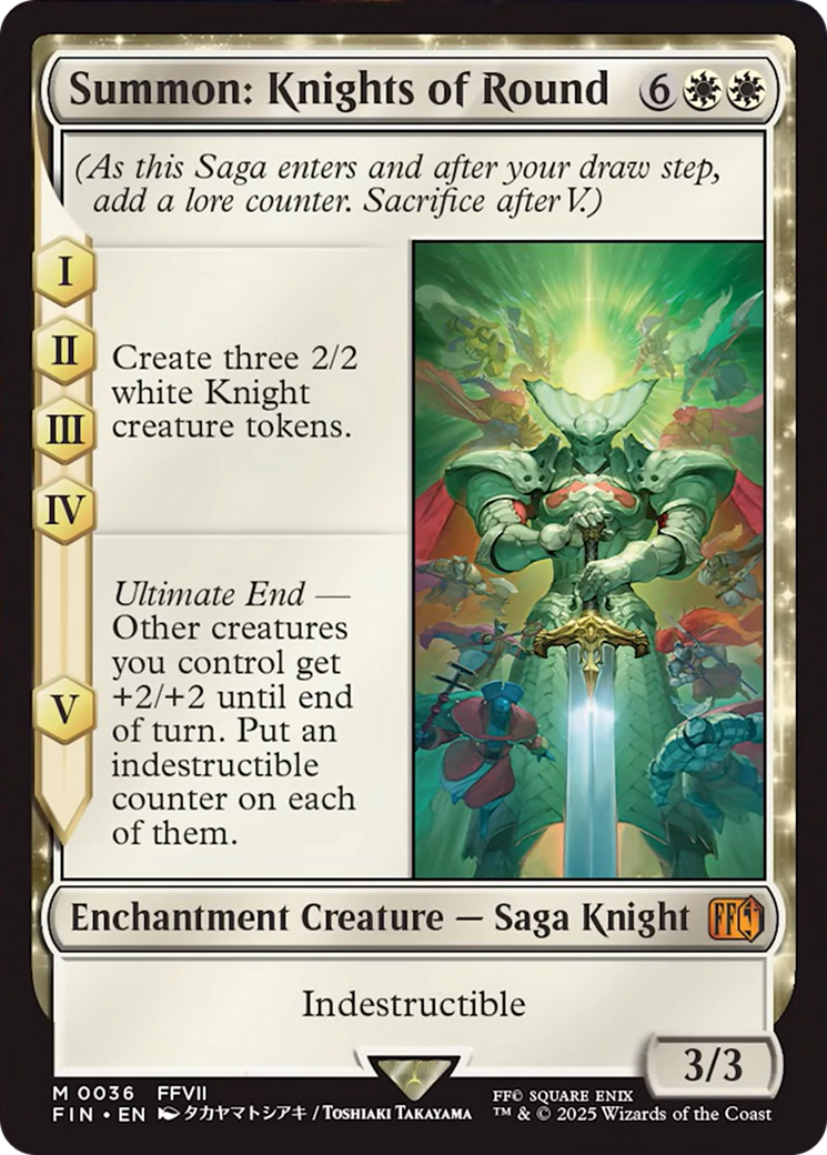 Summon: Knights of Round [FINAL FANTASY] | Local Legends