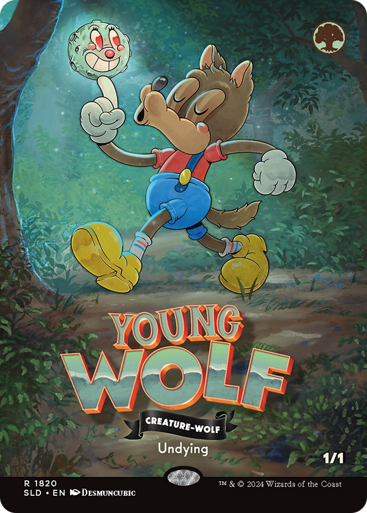 Young Wolf [Secret Lair Drop Series] | Local Legends