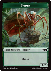 Spider // Bird Double-Sided Token [Tarkir: Dragonstorm Commander Tokens] | Local Legends