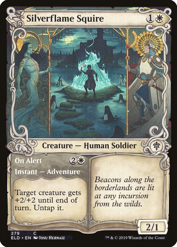 Silverflame Squire (Showcase) | Local Legends