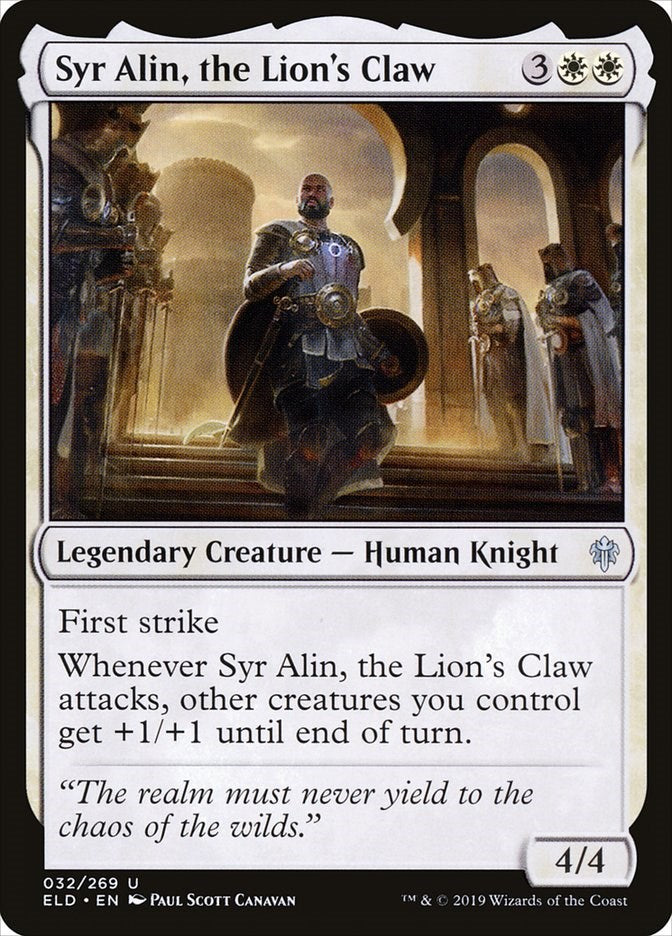 Syr Alin, the Lion's Claw | Local Legends