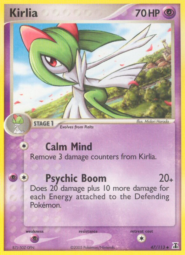 Kirlia (47/113) [EX: Delta Species] | Local Legends