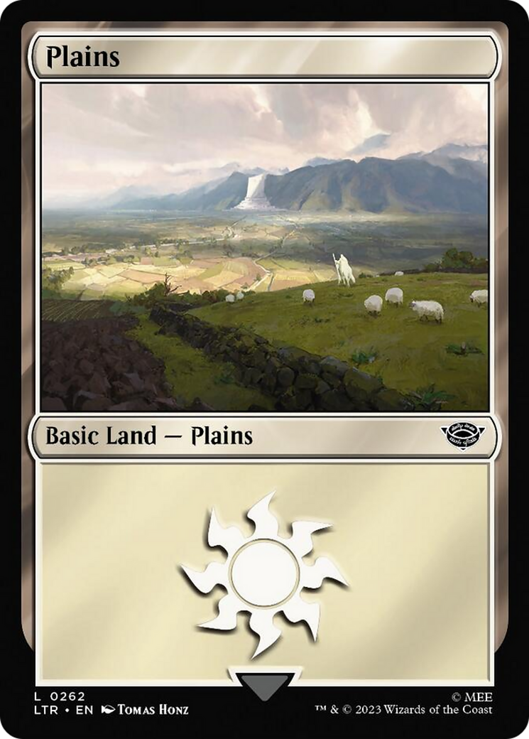 Plains (262) [The Lord of the Rings: Tales of Middle-Earth] | Golgari Games