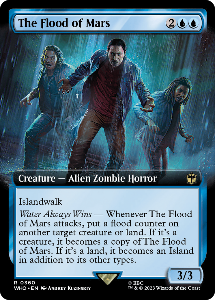 The Flood of Mars (Extended Art) [Doctor Who] | Golgari Games