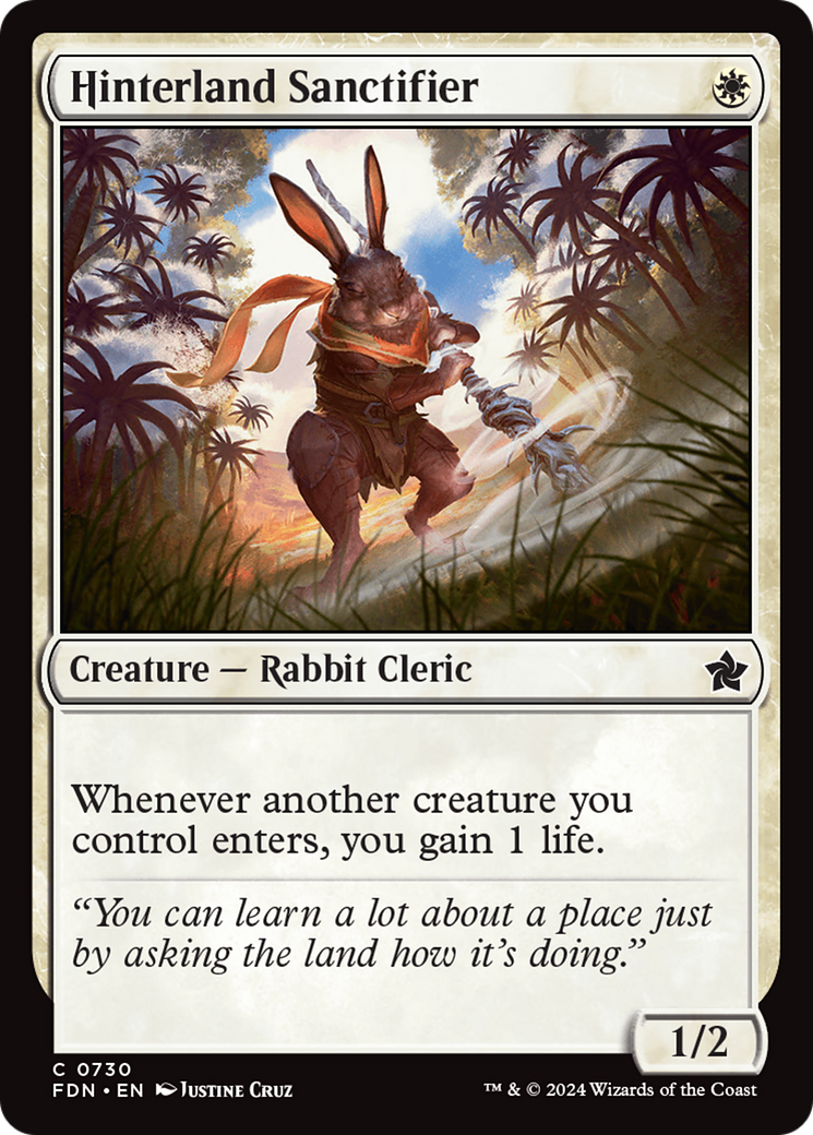 Hinterland Sanctifier [Foundations] | Local Legends