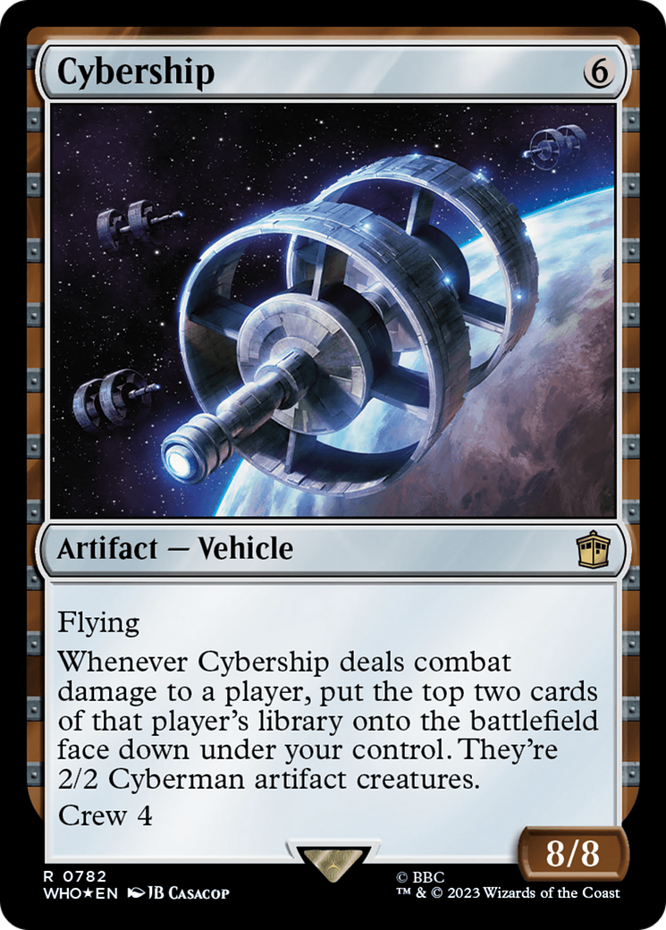 Cybership (Surge Foil) [Doctor Who] | Golgari Games