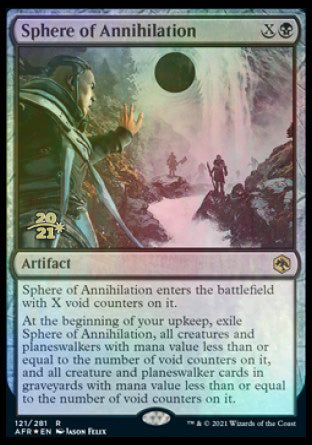 Sphere of Annihilation [Dungeons & Dragons: Adventures in the Forgotten Realms Prerelease Promos] | Local Legends