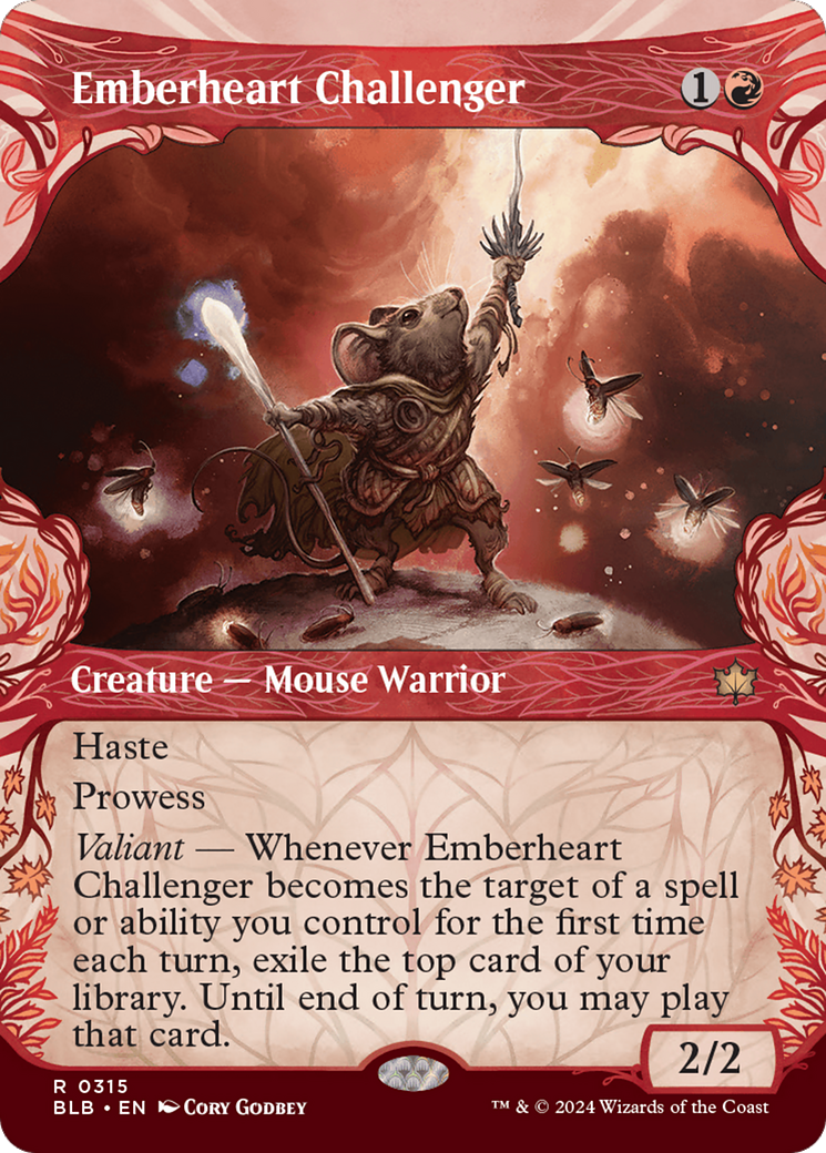 Emberheart Challenger (Showcase) [Bloomburrow] | Golgari Games