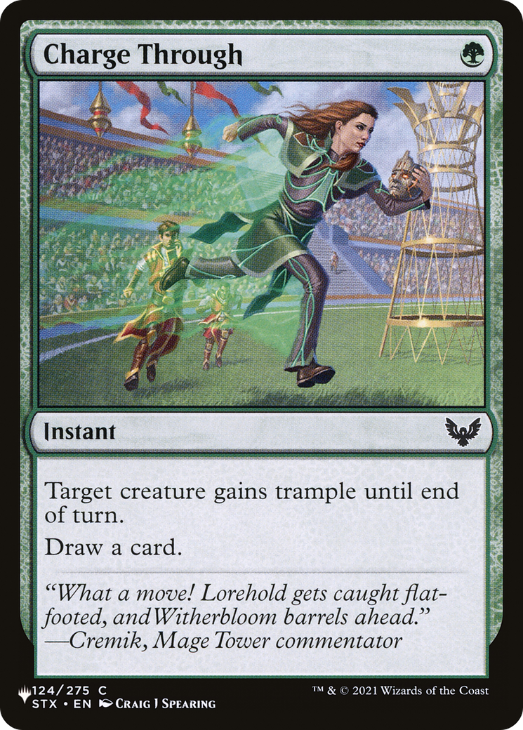 Charge Through [The List] | Local Legends