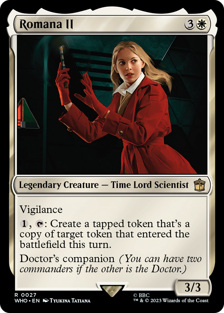 Romana II [Doctor Who] | Local Legends