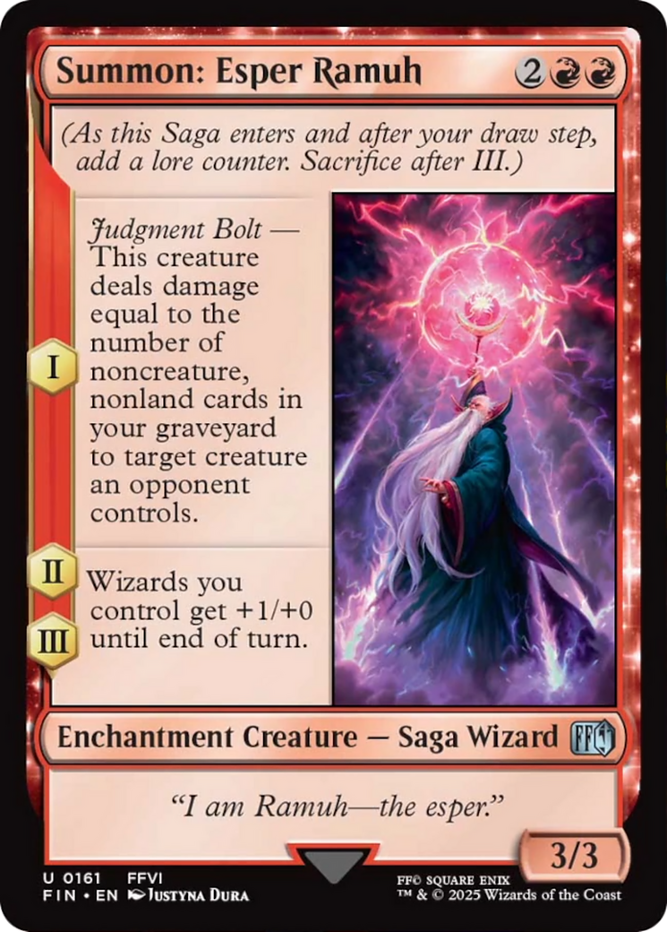 Summon: Esper Ramuh [FINAL FANTASY] | Local Legends