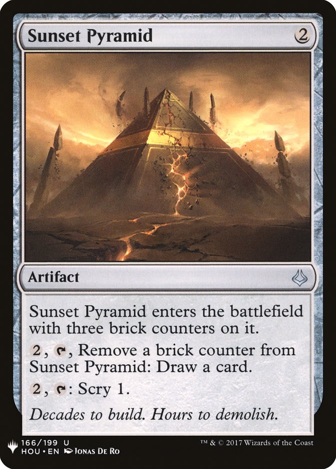 Sunset Pyramid [Mystery Booster] | Local Legends