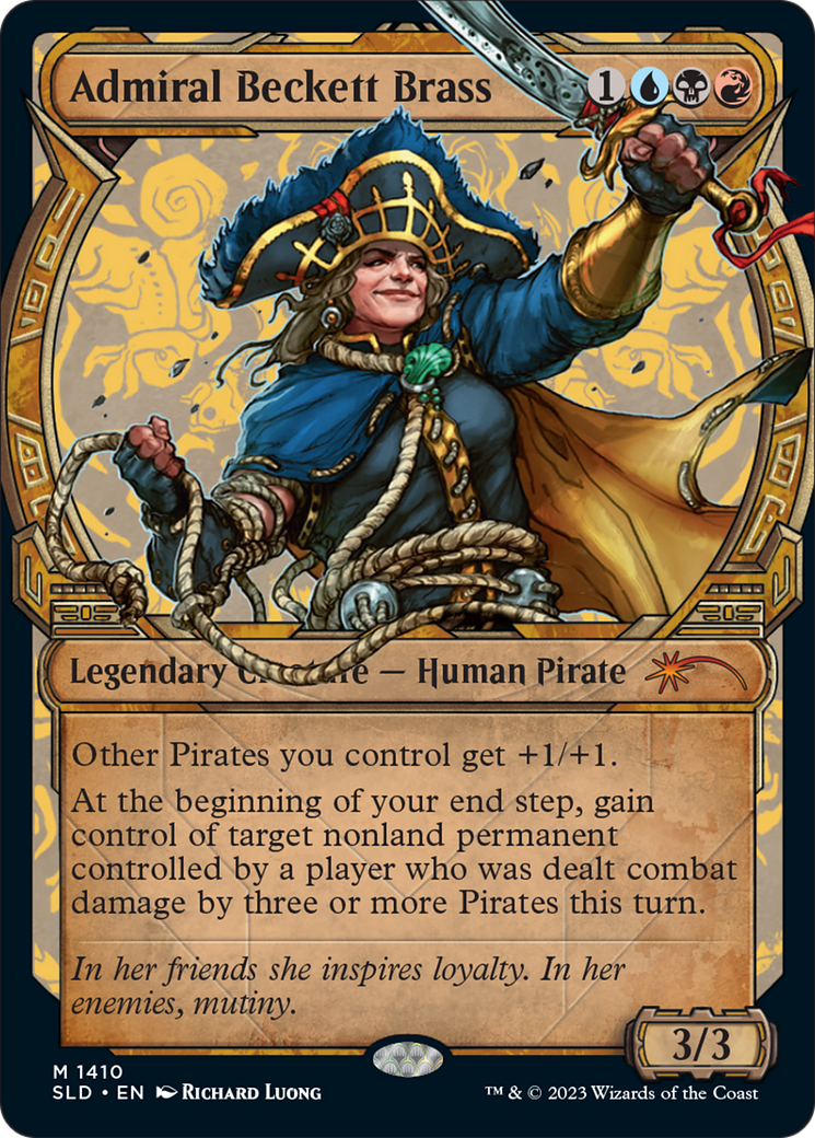 Admiral Beckett Brass [Secret Lair Drop Series] | Local Legends