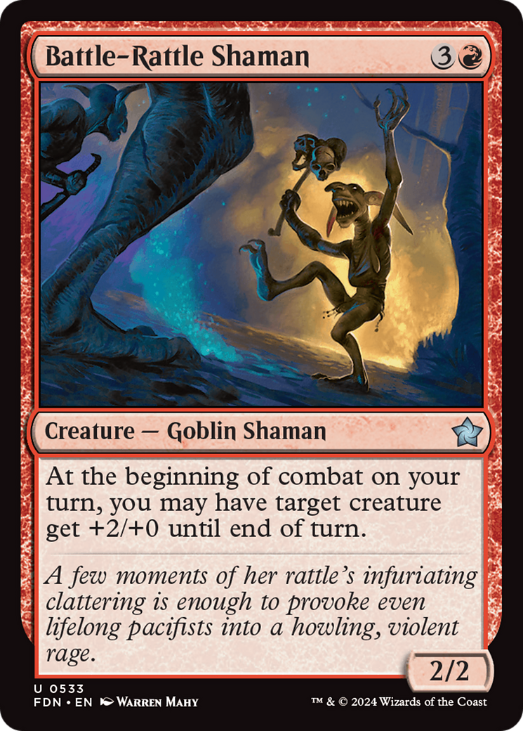 Battle-Rattle Shaman [Foundations] | Local Legends