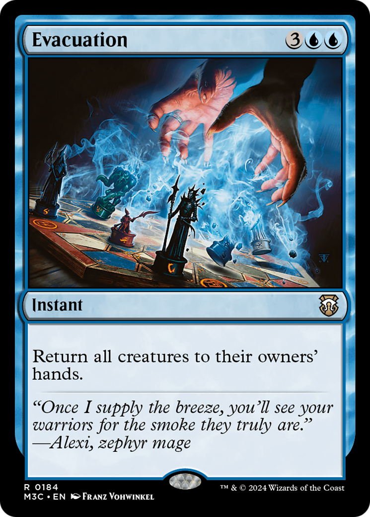 Evacuation (Ripple Foil) [Modern Horizons 3 Commander] | Local Legends