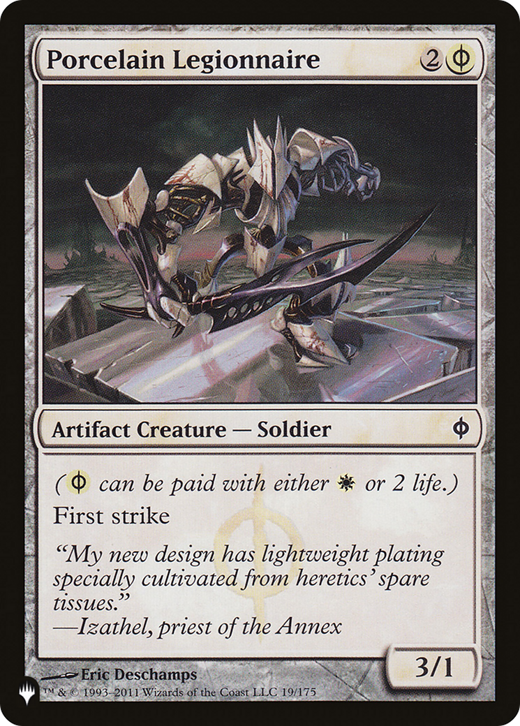 Porcelain Legionnaire [The List] | Local Legends