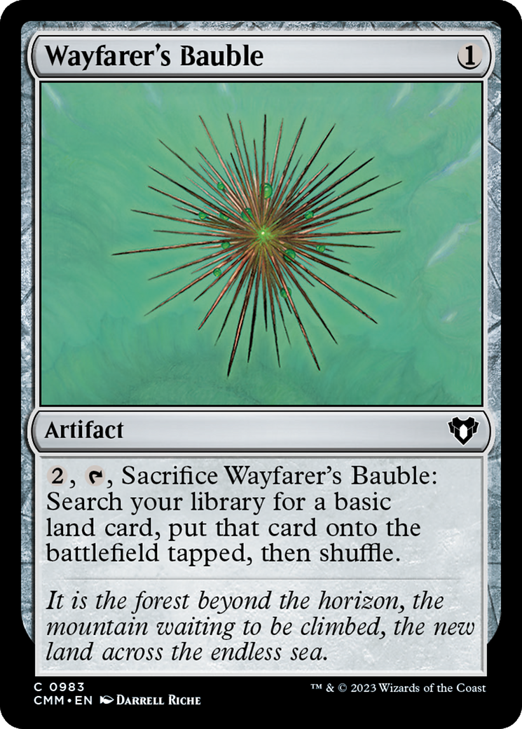 Wayfarer's Bauble [Commander Masters] | Golgari Games