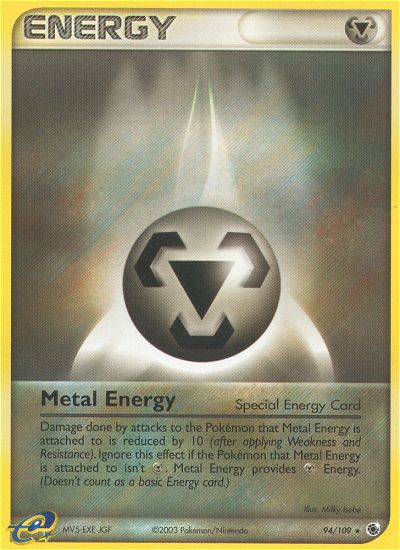 Metal Energy (94/109) [EX: Ruby & Sapphire] | Golgari Games