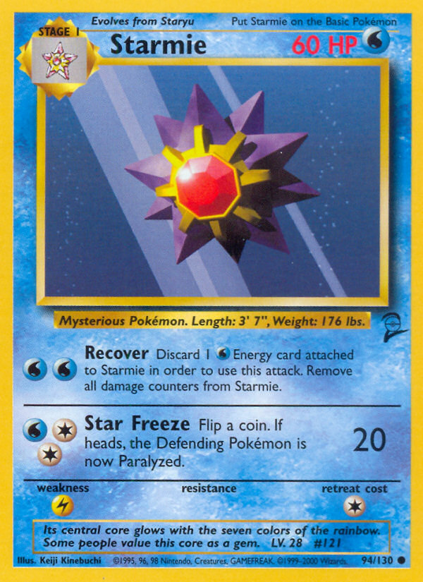 Starmie (94/130) [Base Set 2] | Local Legends