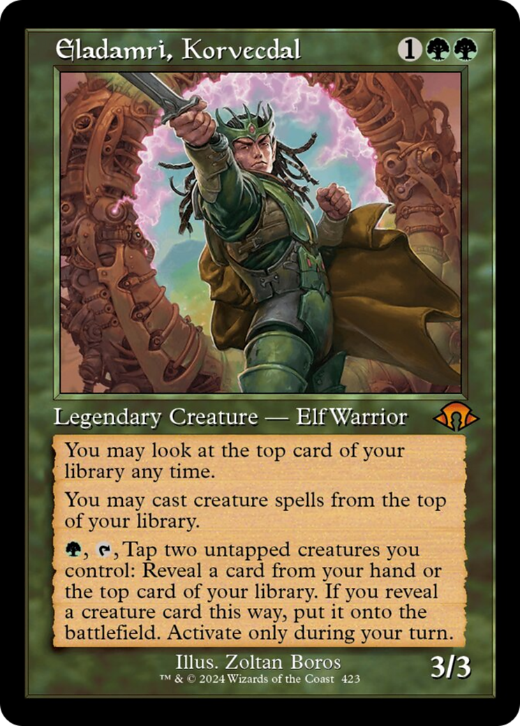 Eladamri, Korvecdal (Retro) [Modern Horizons 3] | Local Legends