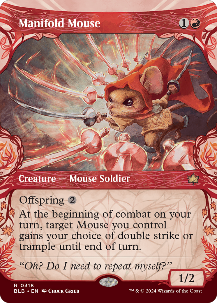 Manifold Mouse (Showcase) [Bloomburrow] | Local Legends