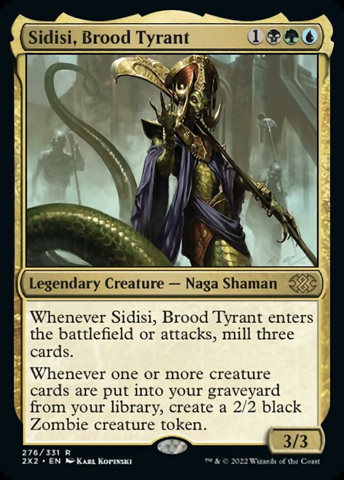 Sidisi, Brood Tyrant [Double Masters 2022] | Local Legends