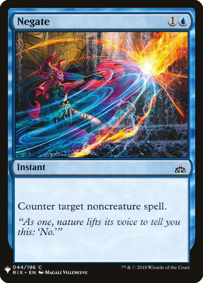 Negate [Mystery Booster] | Local Legends