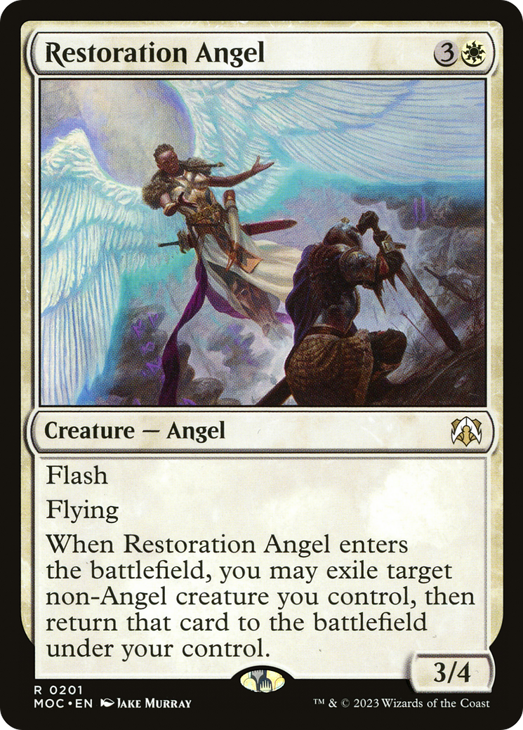 Restoration Angel [March of the Machine Commander] | Local Legends