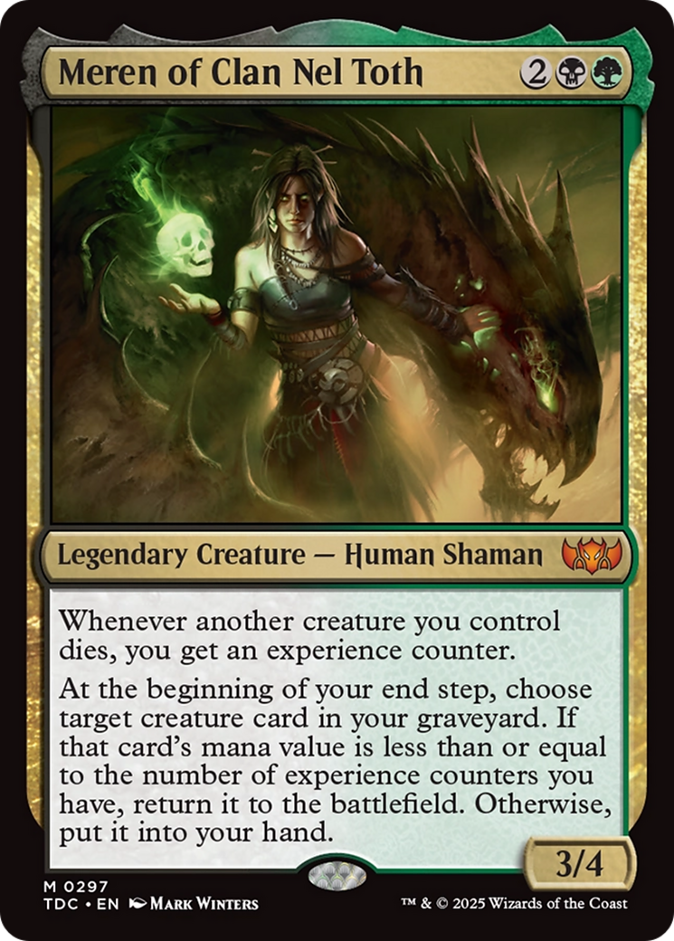 Meren of Clan Nel Toth [Tarkir: Dragonstorm Commander] | Local Legends