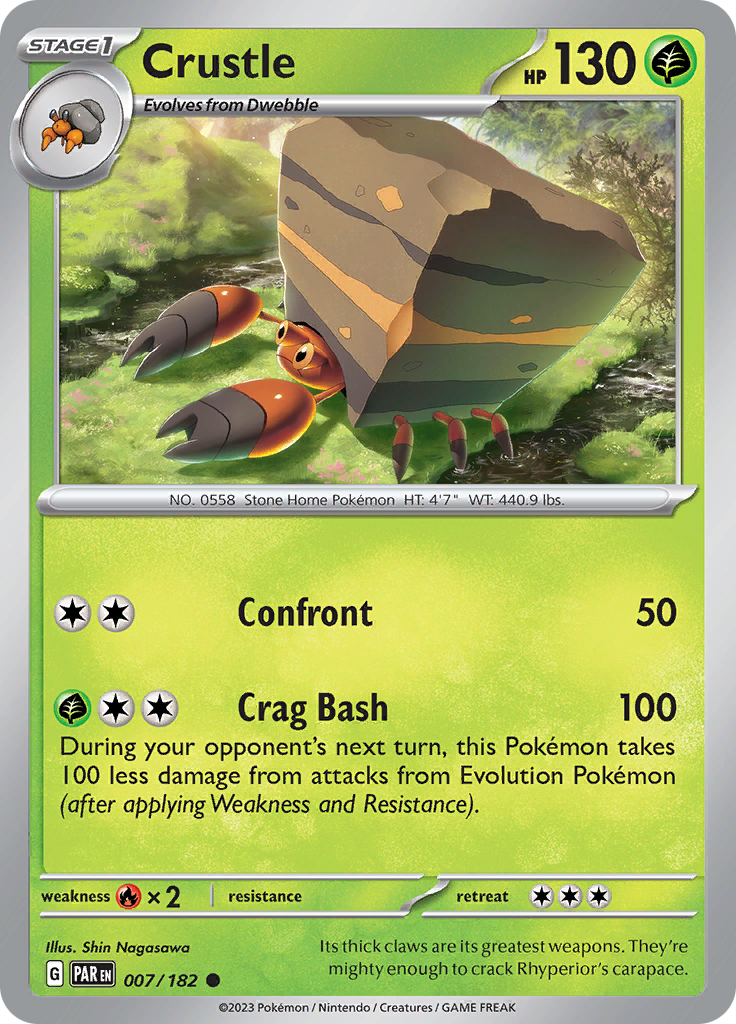 Crustle (007/182) [Scarlet & Violet: Paradox Rift] | Local Legends