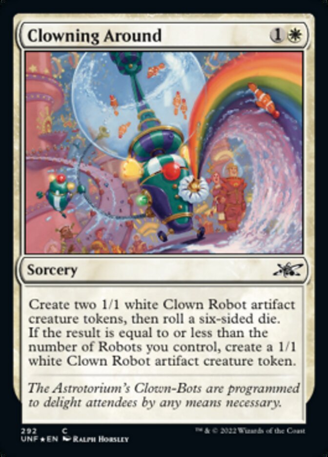 Clowning Around (Galaxy Foil) [Unfinity] | Golgari Games