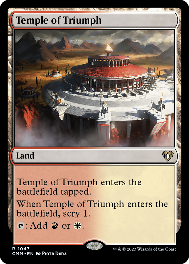 Temple of Triumph [Commander Masters] | Local Legends