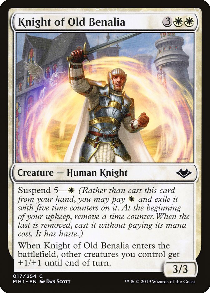 Knight of Old Benalia [Modern Horizons] | Local Legends